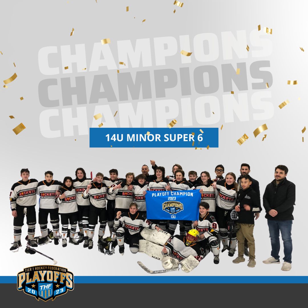 Playoffs Weekend 1 Champions - Tier 1 Hockey